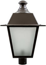 Dabmar Lighting GM224-L30-30K-BZ bronze outdoor post light fixture