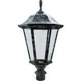 Dabmar Lighting GM225-VG verde green large post top fixture
