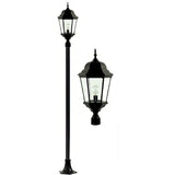 Dabmar Lighting GM2301-B black post fixture