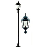 Dabmar Lighting GM2301-VG verde green post fixture