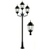 Dabmar Lighting GM2303-B black post fixture