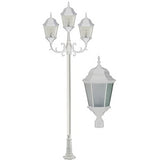Dabmar Lighting GM2307-VG-FROST verde green post fixture
