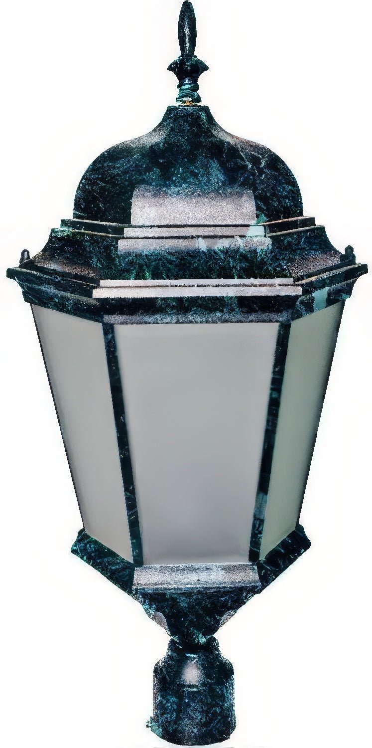 Dabmar Lighting GM235-L20-50K-VG-FR verde green outdoor post light fixture