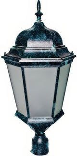 Dabmar Lighting GM235-L20-50K-VG-FR verde green outdoor post light fixture