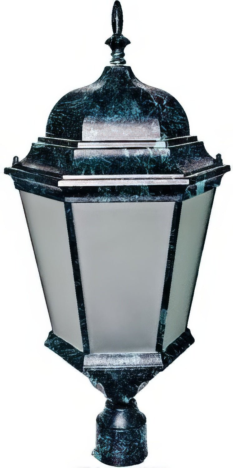 Dabmar Lighting GM235-L30-65K-VG-FR verde green outdoor post light fixture