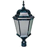 Dabmar Lighting GM236-FROST-VG verde green post top fixture