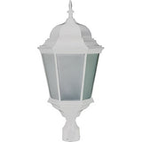 Dabmar Lighting GM236-FROST-W white post top fixture