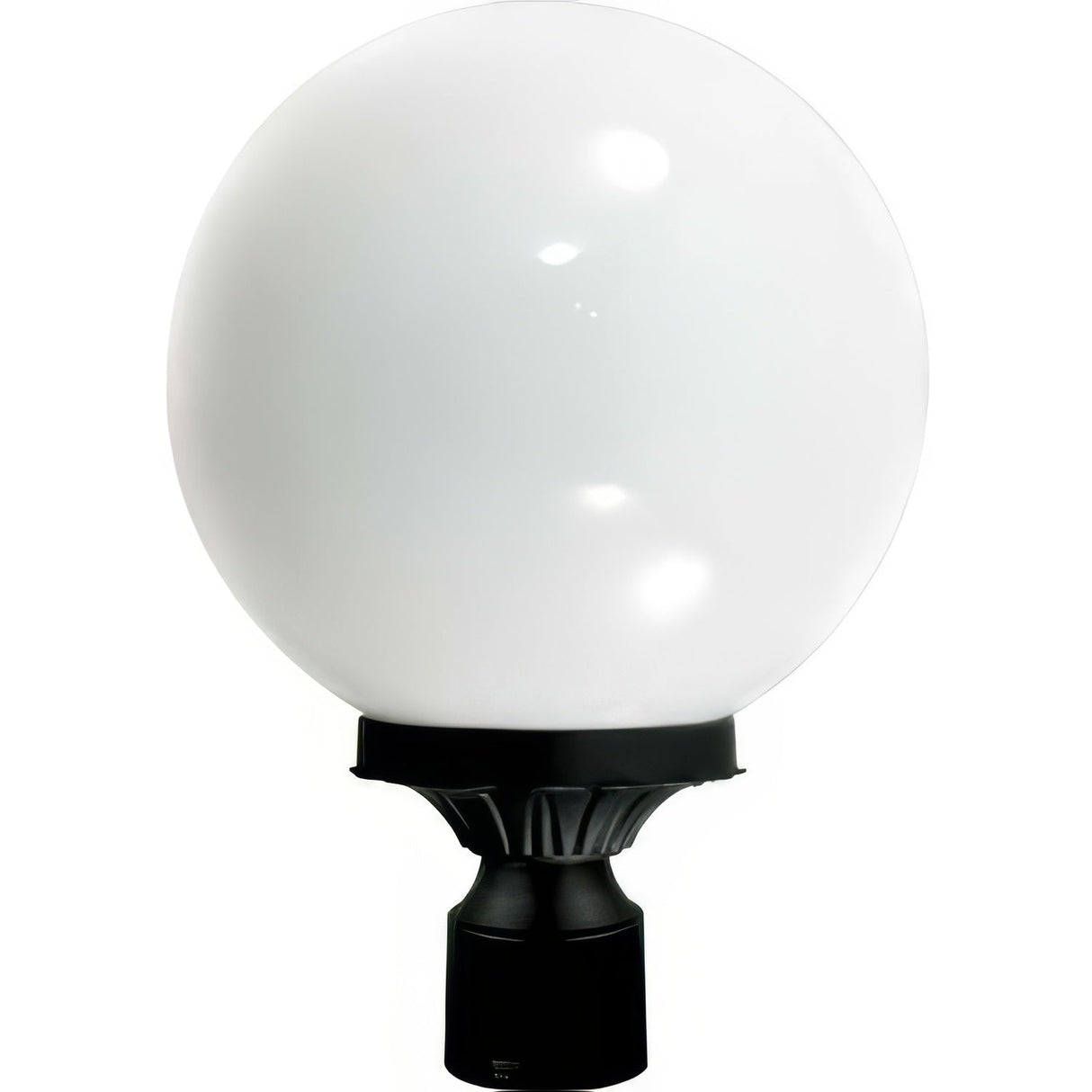 Dabmar Lighting GM240-L18-30K-B black outdoor post light fixture