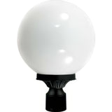 Dabmar Lighting GM240-L18-30K-B black outdoor post light fixture
