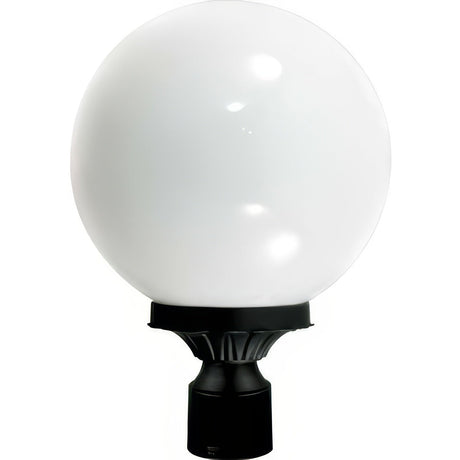 Dabmar Lighting GM240-L18-30K-B black outdoor post light fixture