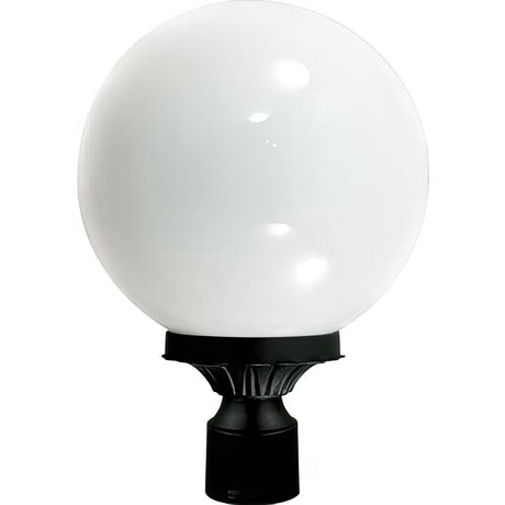 Dabmar Lighting GM240-L18-65K-B black outdoor post light fixture