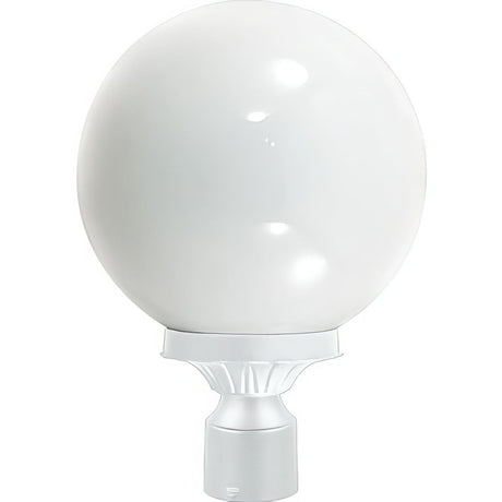 Dabmar Lighting GM240-L18-65K-W white outdoor post light fixture