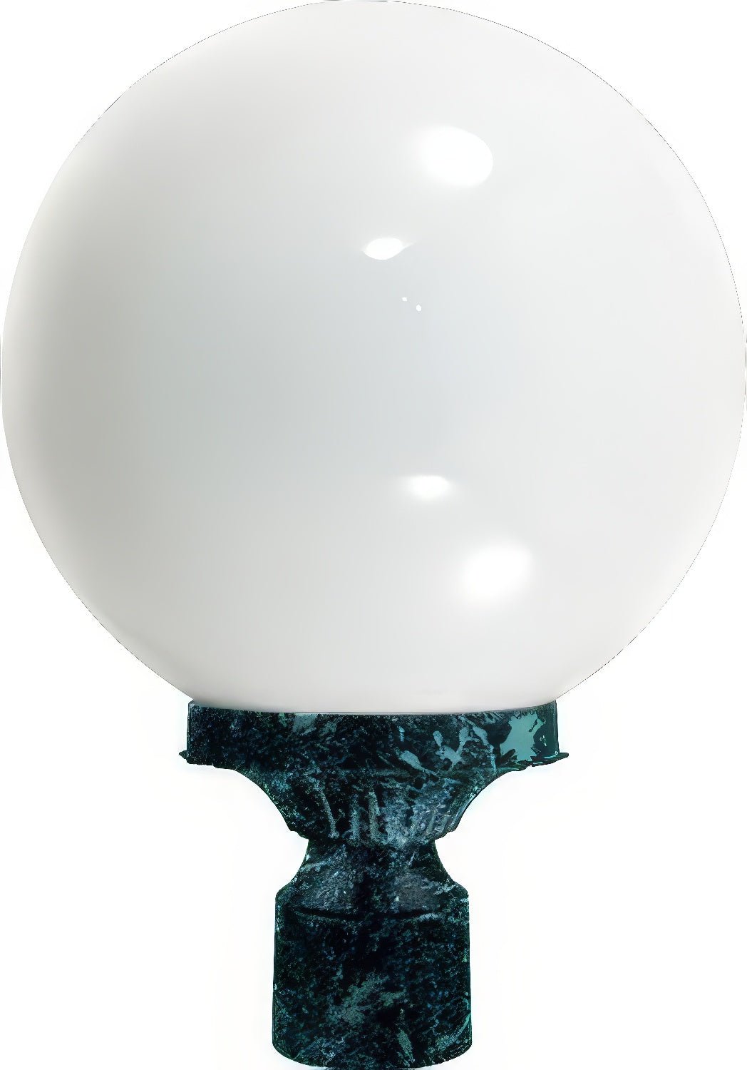 Dabmar Lighting GM240-L6-30K-VG verde green outdoor post light fixture