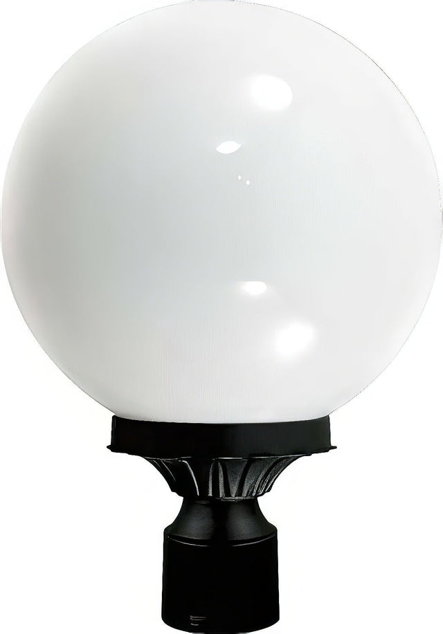 Dabmar Lighting GM240-L6-60K-B black outdoor post light fixture