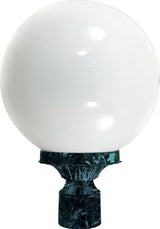 Dabmar Lighting GM240-L9-27K-VG verde green outdoor post light fixture