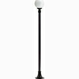 Dabmar Lighting GM2401-L6-RGBW-B black post light & pole