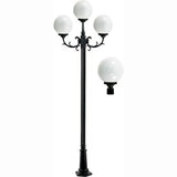 Dabmar Lighting GM2403-B black post light fixture