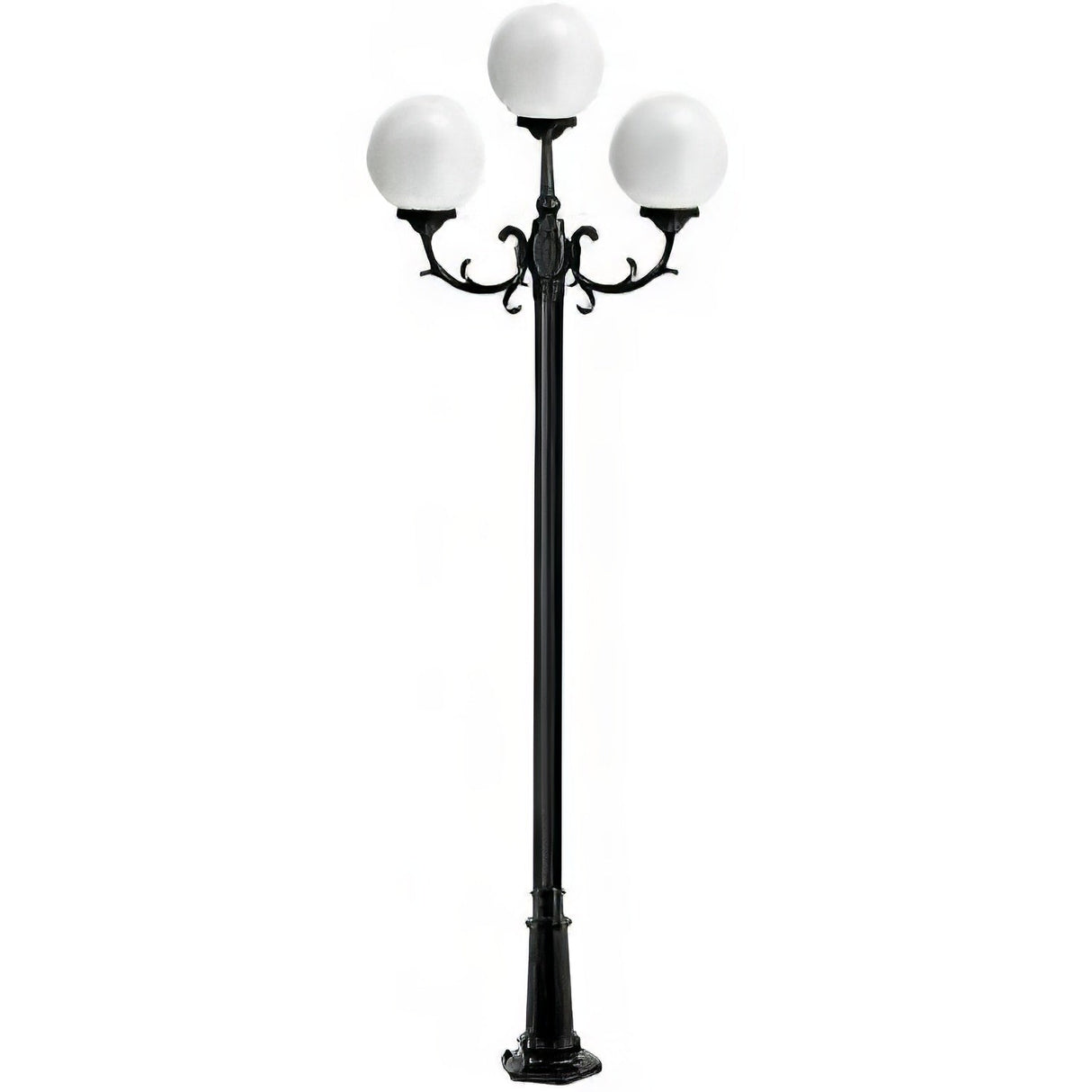 Dabmar Lighting GM2403-LED16-BZ bronze post light fixture