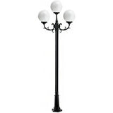 Dabmar Lighting GM2403-LED16-BZ bronze post light fixture