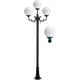 Dabmar Lighting GM2403-VG verde green post light fixture
