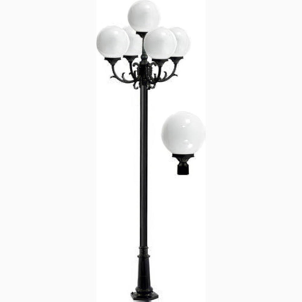 Dabmar Lighting GM2405-B black post light fixture