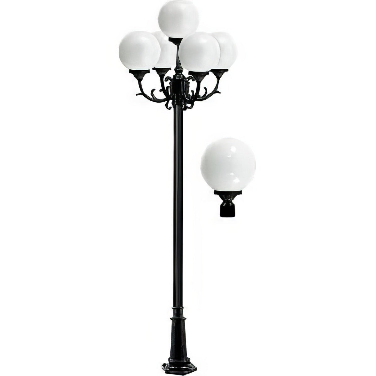 Dabmar Lighting GM2405-LED16-BZ bronze post light fixture