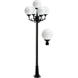 Dabmar Lighting GM2405-LED16-BZ bronze post light fixture