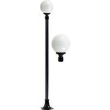Dabmar Lighting GM2411-B black post light fixture