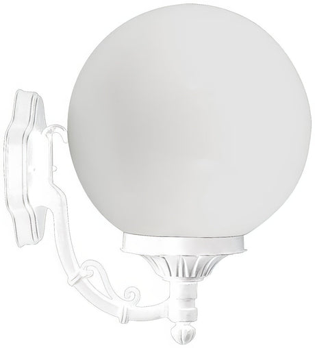 Dabmar Lighting GM245-L12-RGBW-W white outdoor wall light fixture