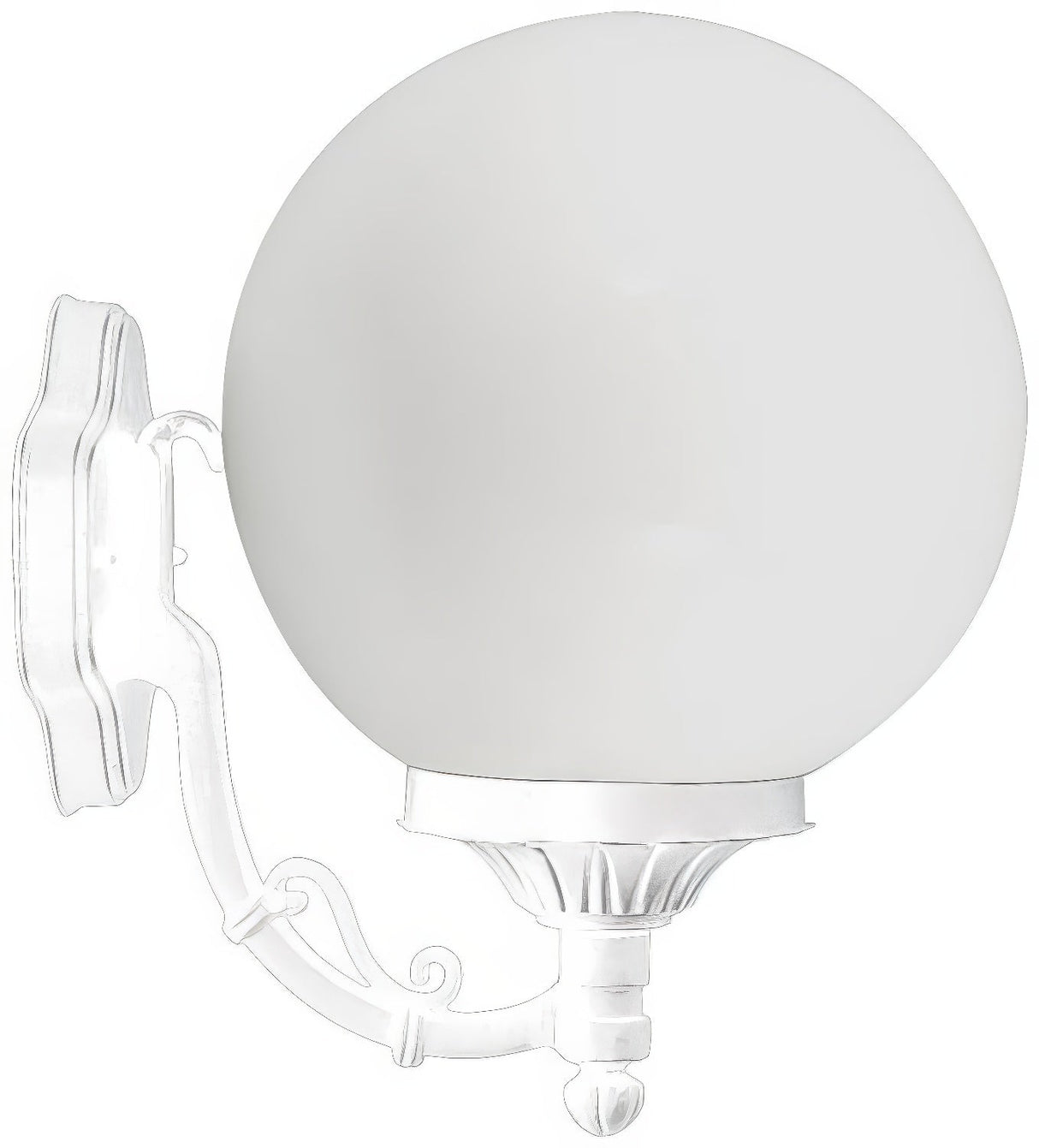 Dabmar Lighting GM245-L12-RGBW-W white outdoor wall light fixture