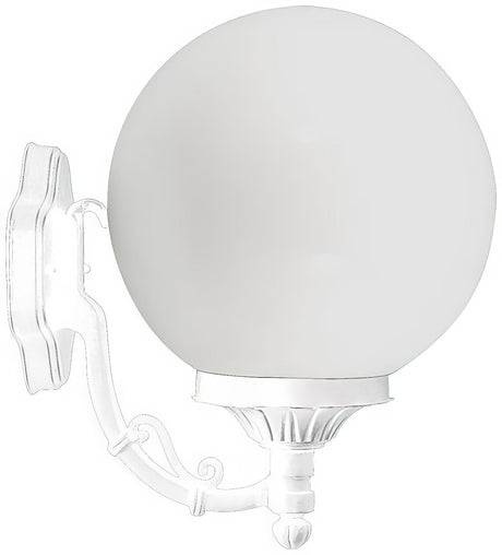 Dabmar Lighting GM245-L9-27K-W white outdoor wall light fixture