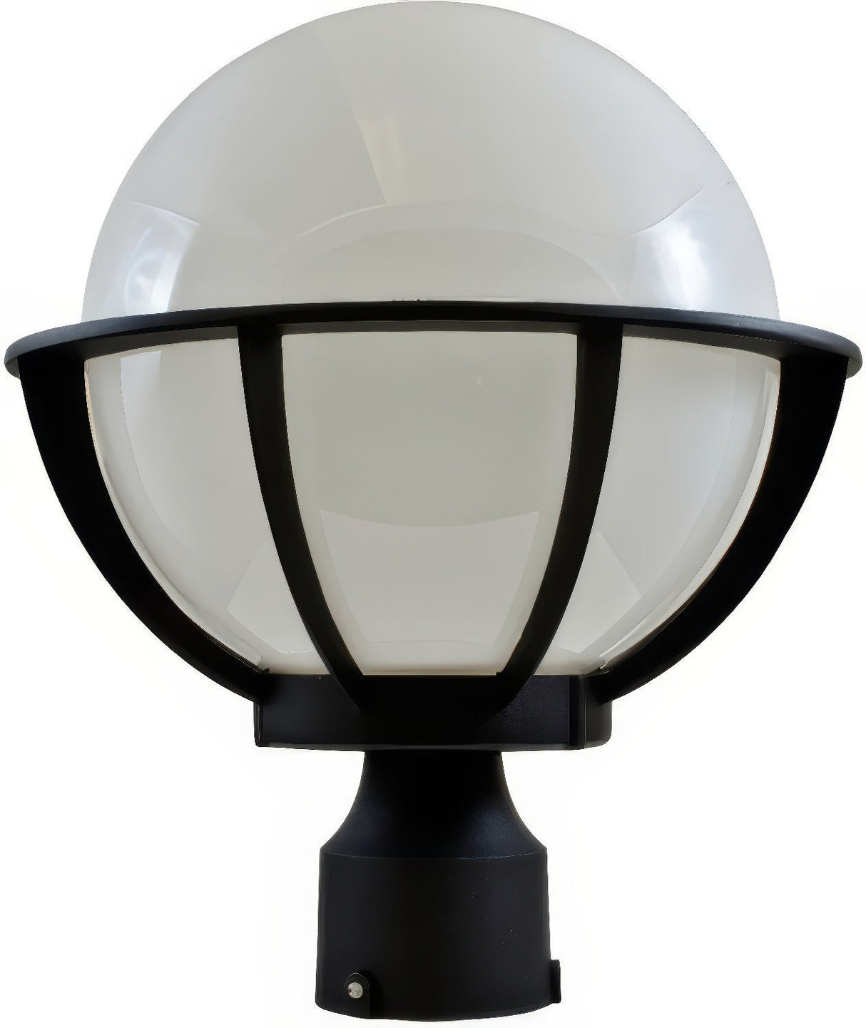 Dabmar Lighting GM260-L6-60K-B black outdoor post light fixture