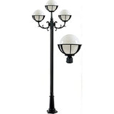 Dabmar Lighting GM2631-B black post light fixture