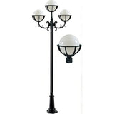 Dabmar Lighting GM2632-VG verde green post light fixture