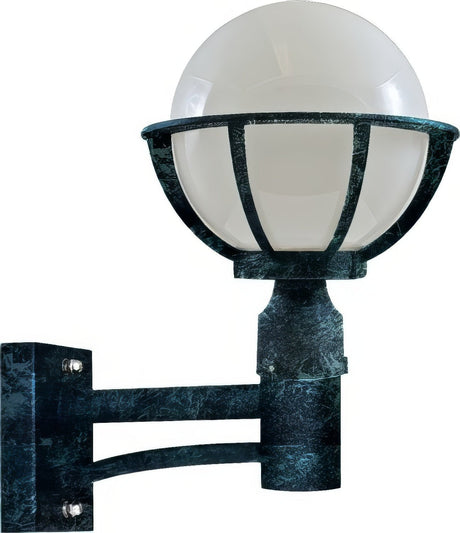 Dabmar Lighting GM265-L9-27K-VG verde green outdoor wall light fixture