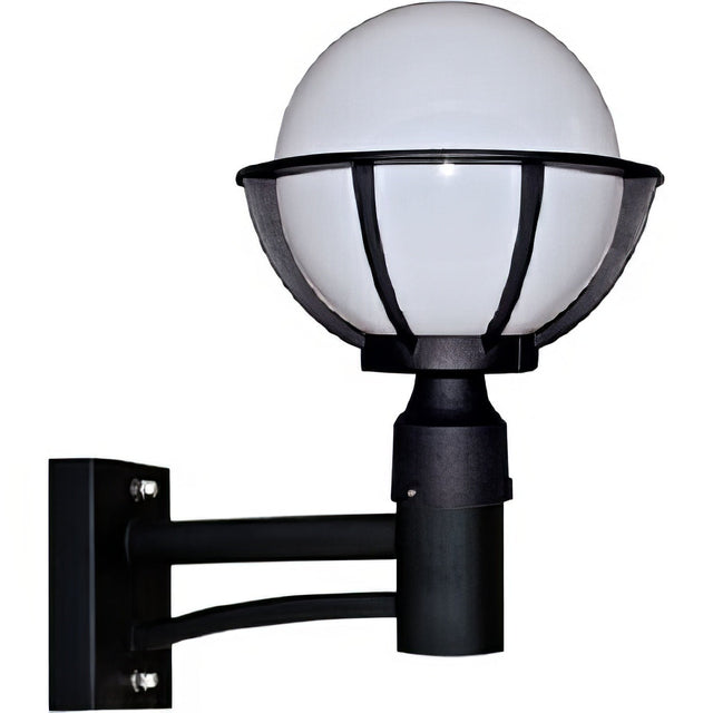 Dabmar Lighting GM265-LED16-B black outdoor wall light fixture