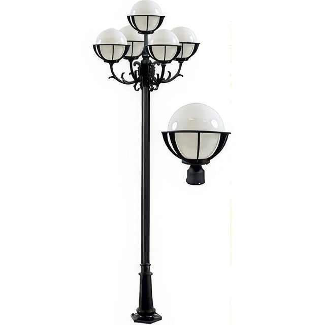 Dabmar Lighting GM2681-B black post light fixture