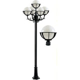 Dabmar Lighting GM2682-B black post light fixture