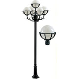 Dabmar Lighting GM2682-VG verde green post light fixture