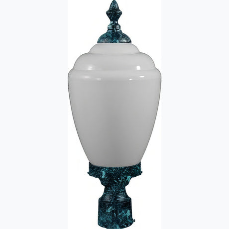 Dabmar Lighting GM285-L6-RGBW-VG verde green outdoor post light fixture