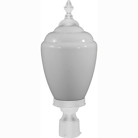 Dabmar Lighting GM285-L6-RGBW-W white outdoor post light fixture