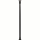 Dabmar Lighting GM2851-L6-30K-B black post light & pole