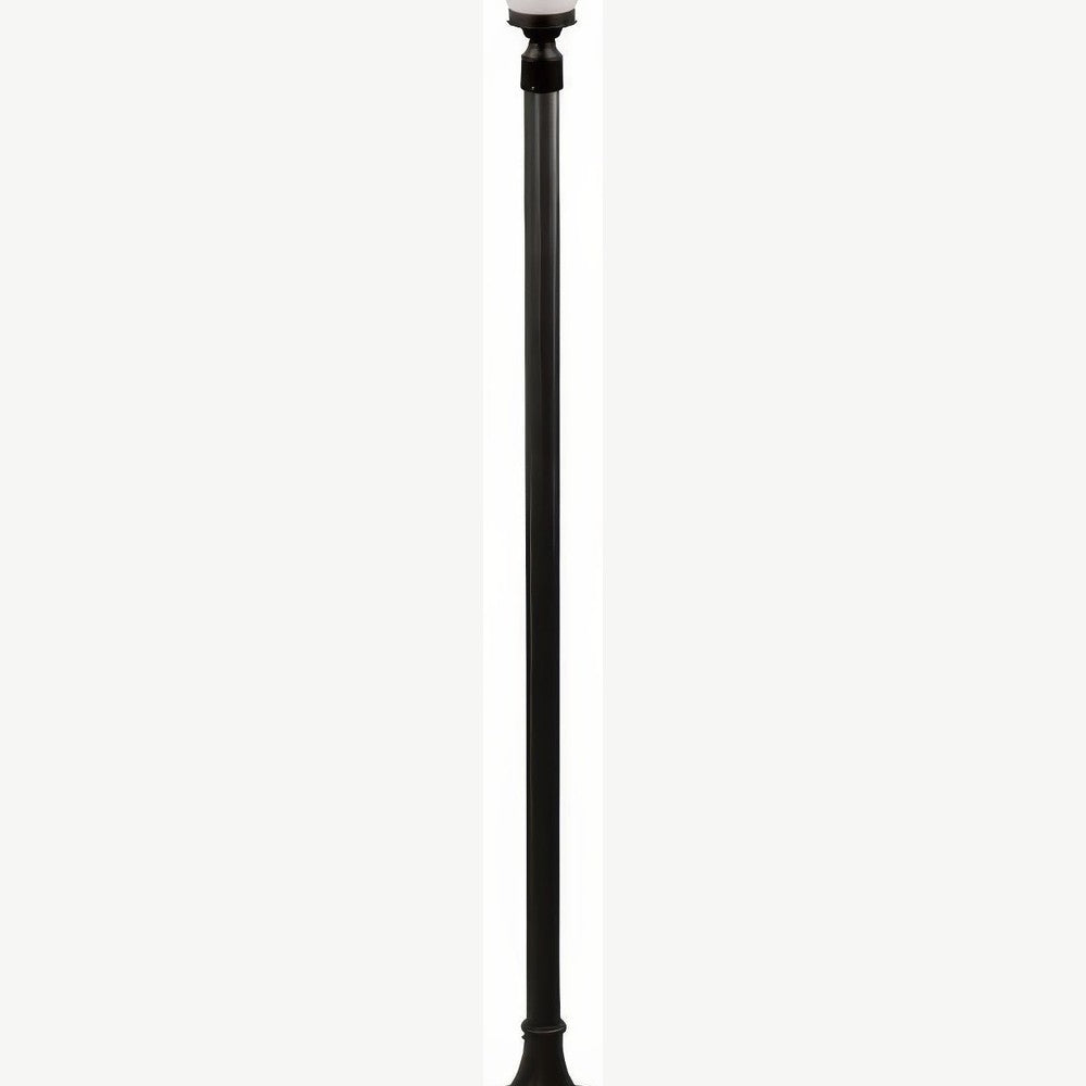 Dabmar Lighting GM2851-L9-27K-B black post light & pole