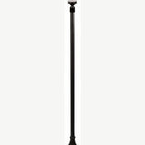 Dabmar Lighting GM2851-L9-27K-B black post light & pole