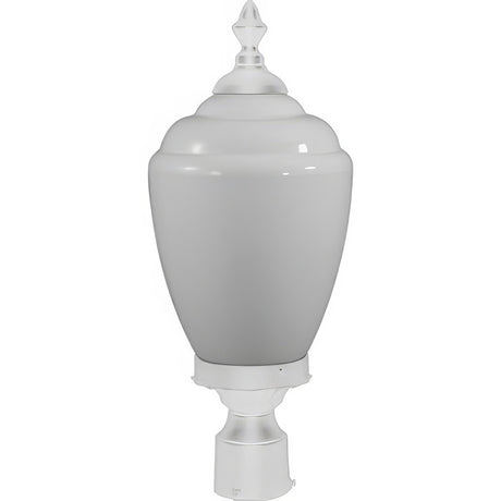 Dabmar Lighting GM2851-W white post light & pole