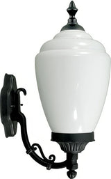 Dabmar Lighting GM290-L18-65K-B black outdoor wall light fixture