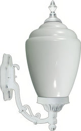 Dabmar Lighting GM290-L9-27K-W white outdoor wall light fixture