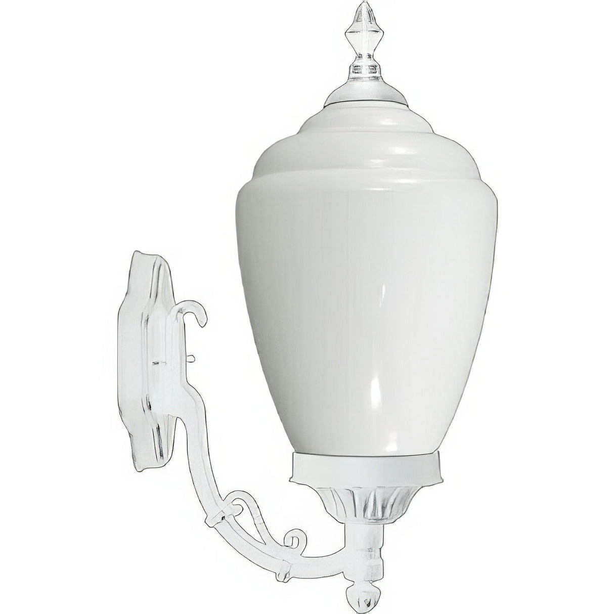 Dabmar Lighting GM290-W white wall light fixture