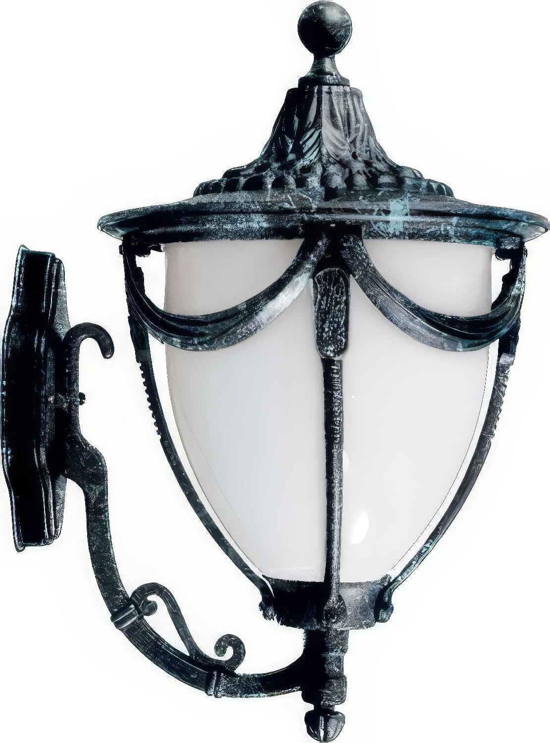 Dabmar Lighting GM485-L18-65K-VG verde green outdoor wall light fixture