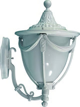 Dabmar Lighting GM485-L18-65K-W white outdoor wall light fixture